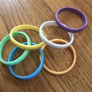 Girls bracelets multi color 6, dress up!